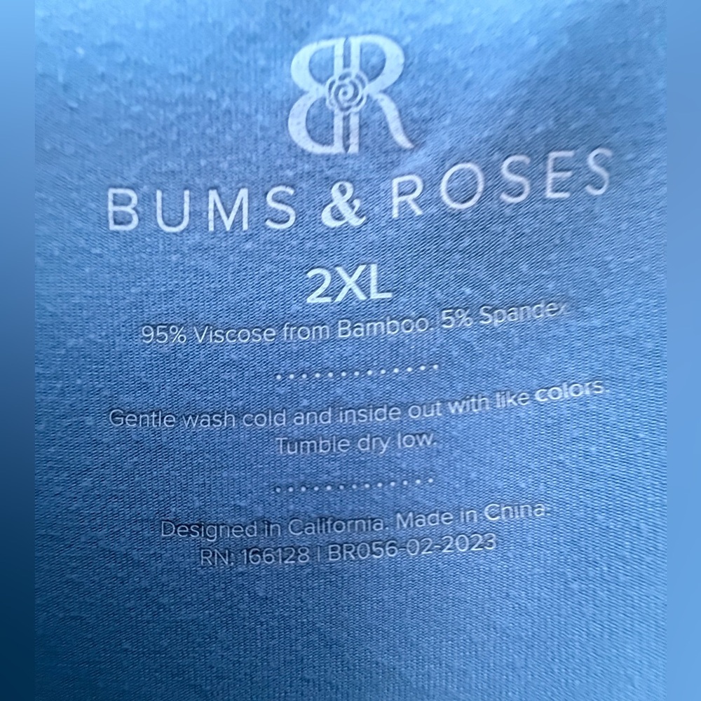 Bums & Roses Jumpsuit - 2X - Picture 2 of 3
